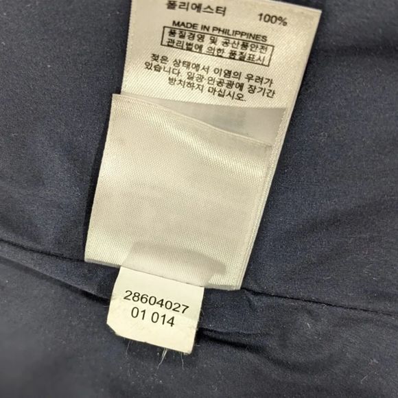 Brooks Brothers 346 Jacket Womens 8‎ Navy Rain Lightweight Full Zip Snap LS - Picture 7 of 9